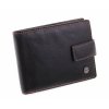 Pánska kožená peňaženka Segali 907.114.2007 C čierna + koňak