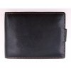 Pánska kožená peňaženka Segali 907.114.2007 C čierna + koňak