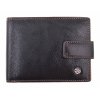 Pánska kožená peňaženka Segali 907.114.2007 C čierna + koňak