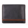 Pánská kožená peněženka Segali 753.115.026 černá + koňak