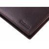 Pánská kožená peněženka Segali 517.797.026 tmavě hnědá