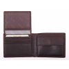 Pánska kožená peňaženka Segali 517.797.026 tmavo hnedá