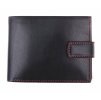 Pánská kožená peněženka Hajn 587459.5 černá + červená