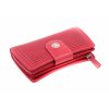 Dámská kožená peněženka Segali SG 7053 karmínově červená