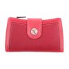 Dámská kožená peněženka Segali SG 7053 karmínově červená
