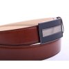 21390 3 pansky kozeny opasek penny belts 3566 s plnou sponou automat konakove hnedy