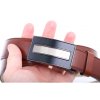 21390 7 pansky kozeny opasek penny belts 3566 s plnou sponou automat konakove hnedy