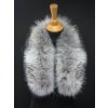 Kožešina na kapuci z finského mývalovce č. 607 "vlčí" natur