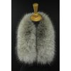 Kožušina na kapucni z fínskeho mývala č. 608 "vlčí" natur