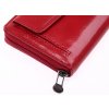 Dámská kožená peněženka penál Cosset 4491 Red Komodo červená