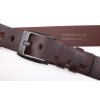 Pánský kožený opasek Black Hand 091-78 hnědý