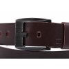 Pánský kožený opasek Black Hand 091-78 hnědý