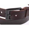 Pánský kožený opasek Black Hand 091-78 hnědý
