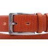 Pánský kožený opasek do obleku Penny Belts 3572 koňakově hnědý