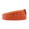 Pánský kožený opasek do obleku Penny Belts 3572 koňakově hnědý