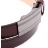 Pánský kožený opasek Penny Belts 3570 s plnou sponou AUTOMAT hnědý