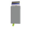 Šedé kovové pouzdro na karty SECRID Cardprotector Powder Concrete