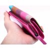 Kožená peňaženka Lagen LG-11/D Fuchsia Multi ružová