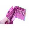 Kožená peňaženka Lagen LG-11/D Fuchsia Multi ružová