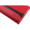 Dámská kožená peněženka Segali 2025A  červená / černá