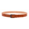 Dámský kožený opasek Black Hand 106-70 koňakově hnědý