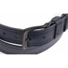 Pánský kožený opasek Black Hand 003-40 modrý