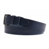 Pánský kožený opasek Black Hand 003-40 modrý