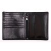 Pánska kožená peňaženka Cosset 4506 Komodo čierna