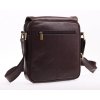 Pánská kožená taška přes rameno Sendi Design M 702 hnědá