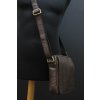 Pánská kožená crossbody taška Sendi Design M 52006 hnědá