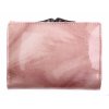 Dámská kožená peněženka Carmelo 2117 P Pink rámková