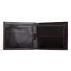 Pánská kožená peněženka Hajn 152701.5 černá + červené štepování