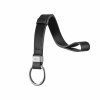 Kožený řemínek na klíče Orbitkey Strap černý