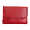 Malá dámská kožená peněženka Cosset 4509 Red Komodo červená