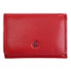 Malá dámská kožená peněženka Cosset 4509 Red Komodo červená