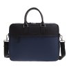 Nádherná sportovně elegantní taška na notebook s úhlopříčkou 15'' - tmavě modrá s černou 