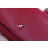 Dlhá kožená peňaženka Cosset 4427 Red Komodo červená