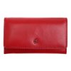 Dlhá kožená peňaženka Cosset 4427 Red Komodo červená