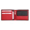 Pánská kožená peněženka Segali 614538 černá červená