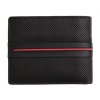 Pánská kožená peněženka Segali 2783 černá/červená