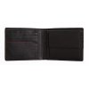 Pánska kožená peňaženka Segali 2783 čierna/červená