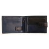 Pánska kožená peňaženka Segali 907.114.2007 C čierna + modrá