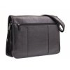 Pánská kožená brašna přes rameno Hexagona 129482 černá