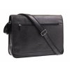Pánská kožená brašna přes rameno Hexagona 129482 černá