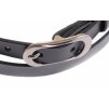 Dámský úzký kožený opasek Penny Belts 2061 černý