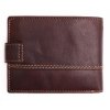 Pánská kožená peněženka Poyem 5223 tmavě hnědá