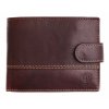 Pánská kožená peněženka Poyem 5223 tmavě hnědá