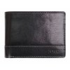 Pánska kožená peňaženka Lagen 64665 T čierna
