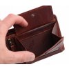 Pánská kožená peněženka Lagen 6535 MOTORKA hnědá