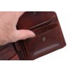 Pánská kožená peněženka Lagen 6535 MOTORKA hnědá